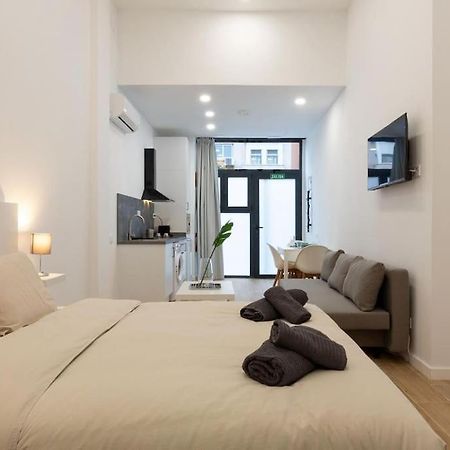 Nuevo Loft En Playa Y Cerca Del Centro, Ac Y Wifi Appartement Valencia Buitenkant foto
