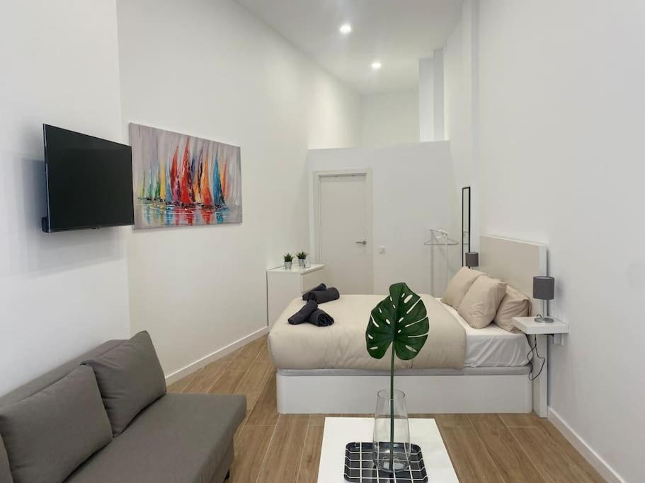Nuevo Loft En Playa Y Cerca Del Centro, Ac Y Wifi Appartement Valencia Buitenkant foto